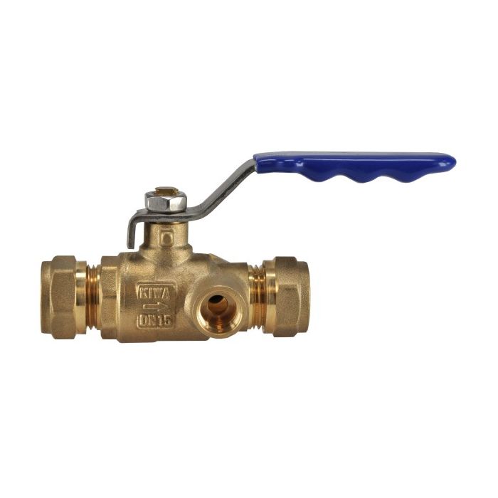 Comfort Line kogelkraan 15 x 15mm knel KIWA