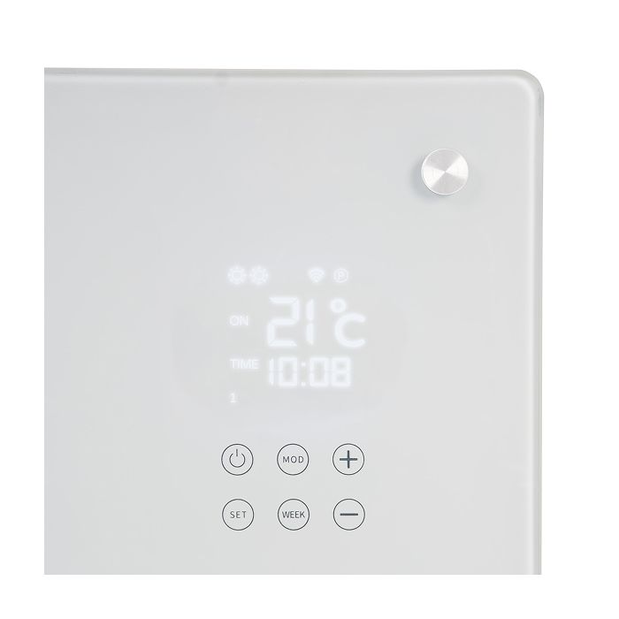 Eurom Alutherm Sani Verre 1200 Wifi - wit
