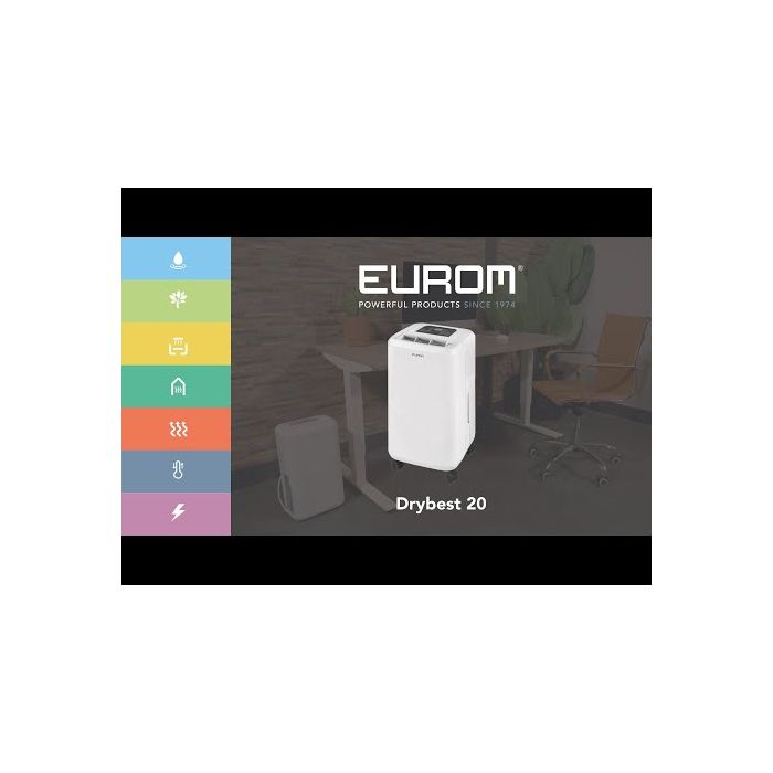 Eurom DryBest 20 luchtontvochtiger