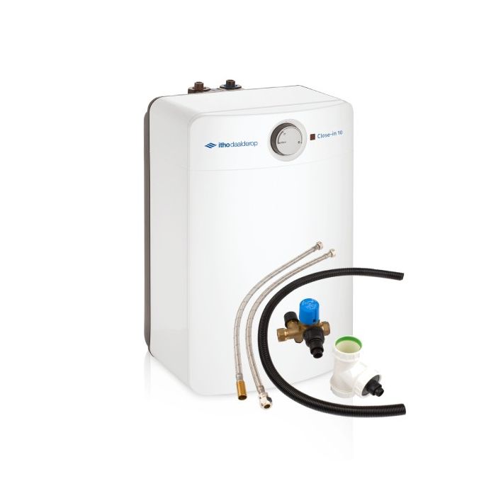 Itho Daalderop keukenboiler 10 liter Close-in met universele aansluitset