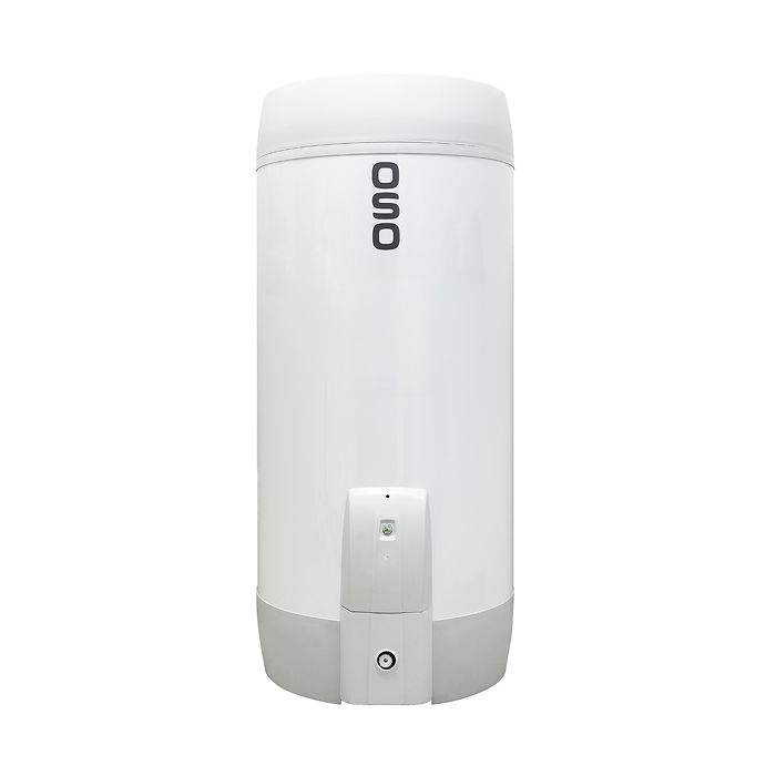 Vooraanzicht van de Masterwatt Saga Charge elektrische boiler 200 liter