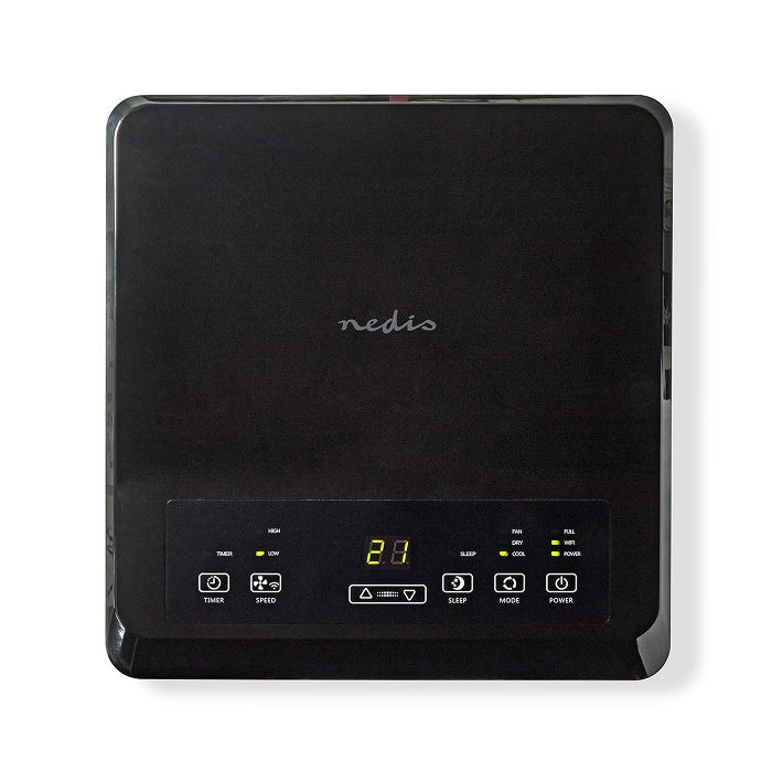 Bedieningspaneel van de Nedis SmartLife 3-in-1 mobiele airco - 2,6kW