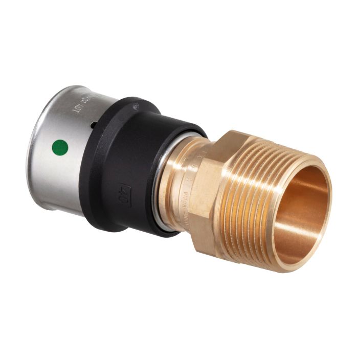 Viega Smartpress overgangsstuk 25x3/4 pers x buitendraad - 729578