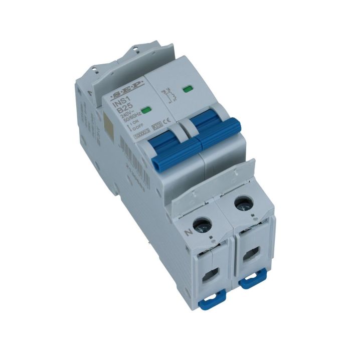 SEP installatieautomaat 1 polig + nul 16A B 10/15kA INS1