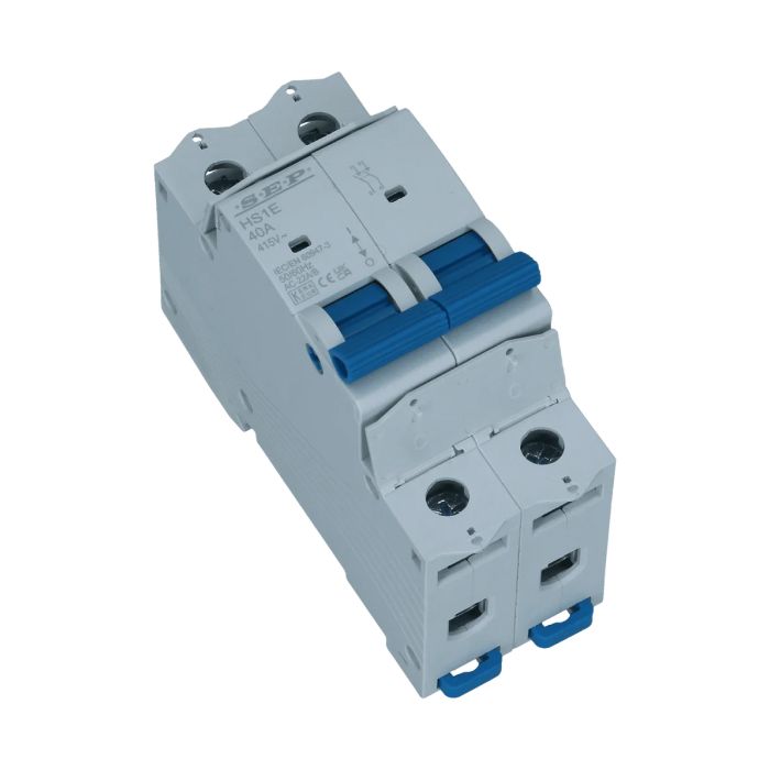 SEP lastscheider 2 polig 40A HS1E hoofdschakelaar