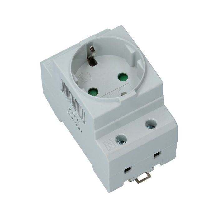 SEP stopcontact DinRail 2 polig + PE