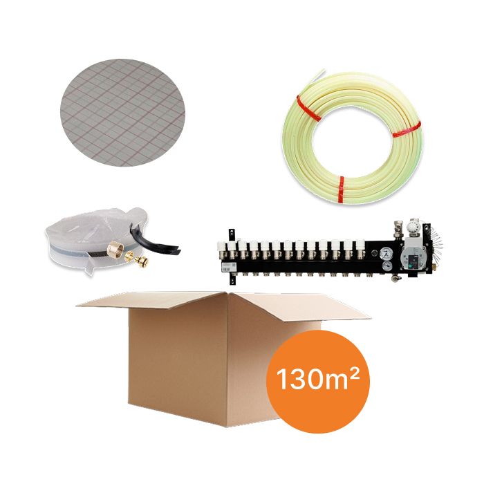 Inhoud vloerverwarmingspakket