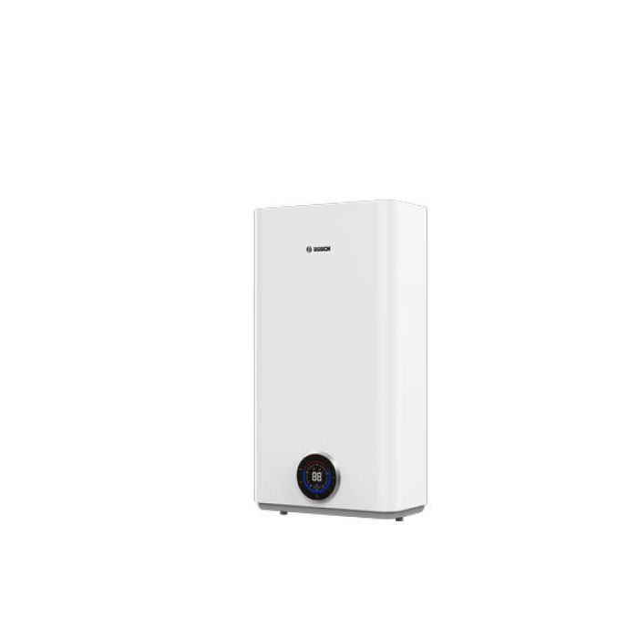 Vooraanzicht van de Nefit Bosch Tronic 7501T 50 elektrische boiler - 47 liter