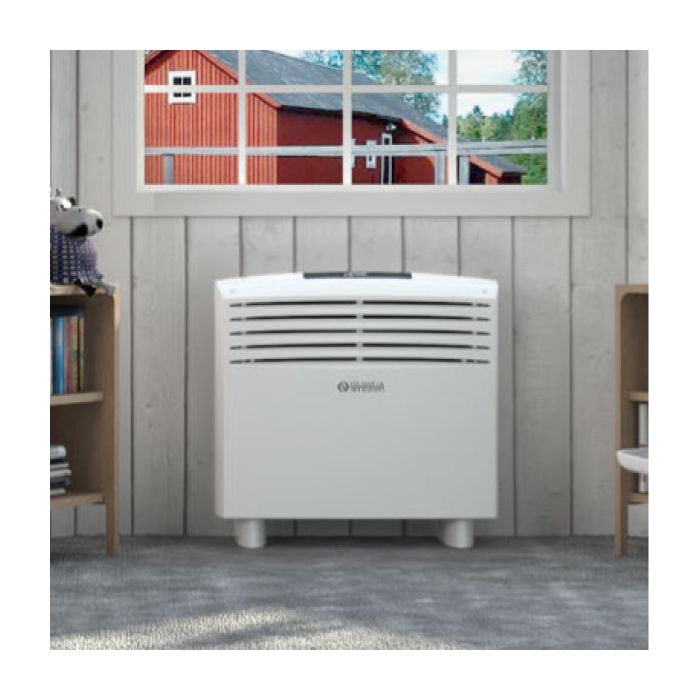 Voorbeeld montage van de Unico Easy monoblock airco S2 HP - 2,0kW