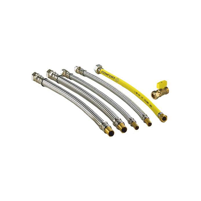 VSH aansluitset voor cv-ketel - zesdelige set
