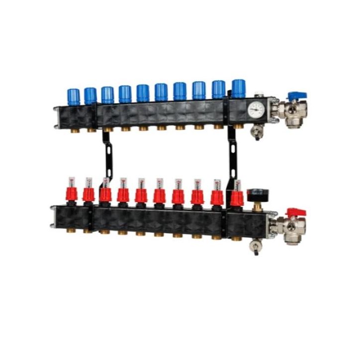 VTE composiet open verdeler - 10 groeps 