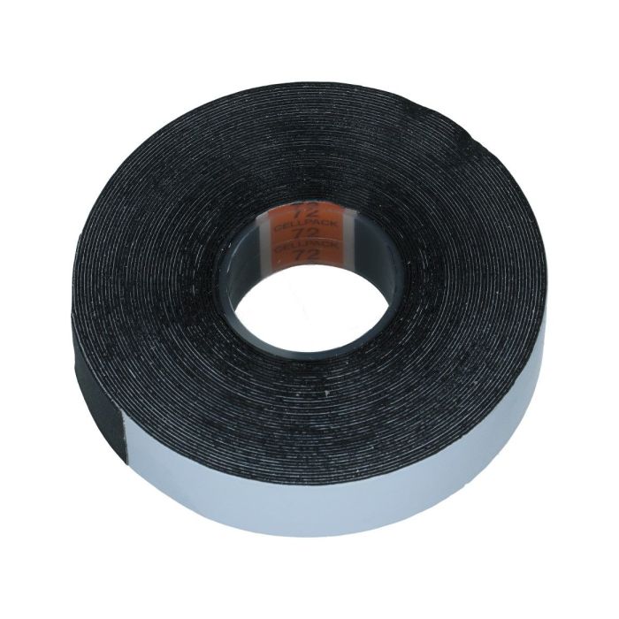 Cellpack vulkaniserende tape zwart 25mm - 10 meter
