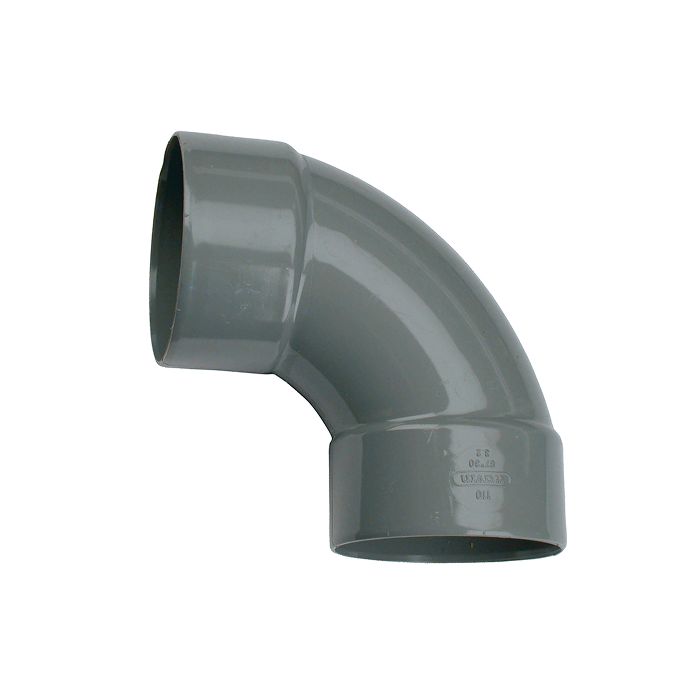 Wavin Wadal pvc bocht