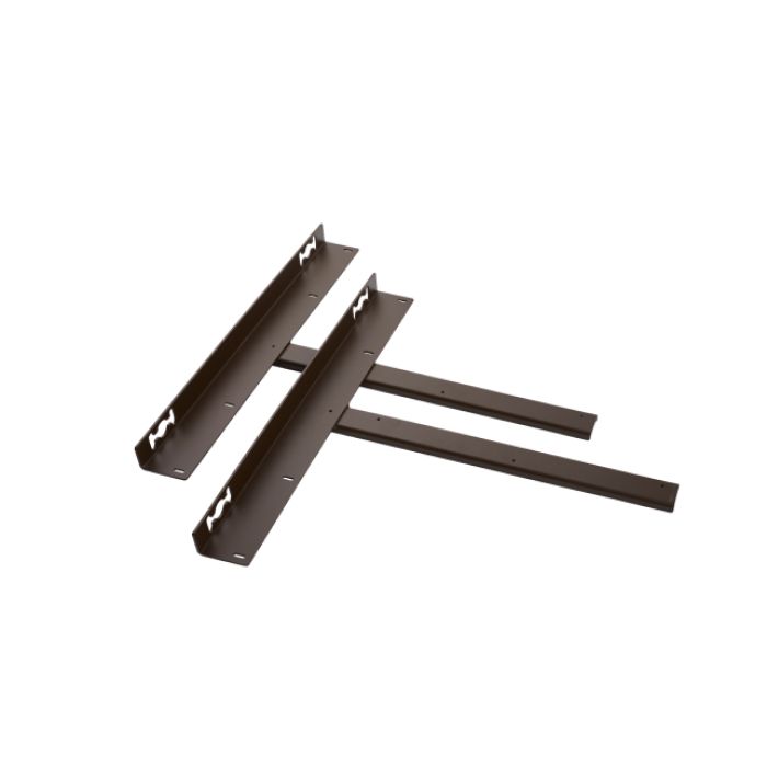 Evolar wandbeugel bruin - set van 2 stuks