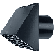 Burgerhout ventilatie muurrooster