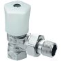 Heimeier Radiatorafsluiter Mikrotherm Radiatorafsl- Haaks- Dn20- Brons Vern-