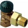 Heimeier Radiatorafsluiter Therm- Radiatorafsl- Standaard- Haaks- Dn15- Vern-