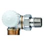 Heimeier Radiatorafsluiter Therm- Afsl- V-exakt Ii- Dubbel Haaks-links- G -bu-