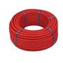 Henco Alupex buis 20x2 100m standard met mantel - rood