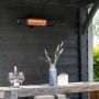 Eurom Heat and Beat Zwart terrasverwarmer - 2000W