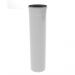 Burgerhout TwinSafe rookgaspijp 60/100mm concentrisch PP - 1000mm - wit