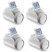4 stuks Honeywell Home evohome radiatorknoppen