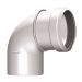 rookgas bocht hr-ketel 80mm 90grd