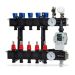 Therminon 4 groeps composiet vloerverwarmingsverdeler LTV met flowmeters en inregelventielen + A-lab
