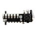 VTE SLIM verdeler vloerverwarming 6-groeps Grundfos pomp