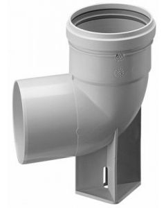 Burgerhout Pp Rookgasbocht Met Steun 60 90°