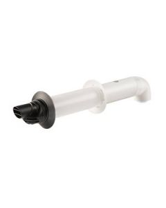 Ubbink Rolux 5H muurdoorvoer HR Ø60/100mm - met 87° bocht