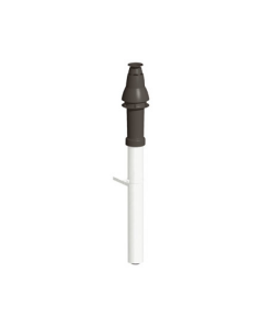 Burgerhout TwinSafe dakdoorvoer Skyline 3000 HR PP zwart 60/100mm