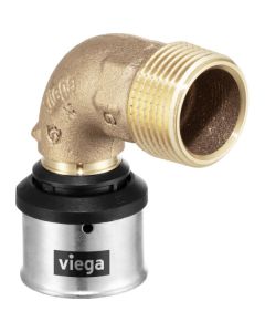 Viega Smartpress bocht 90° 20x1/2 pers x buitendraad - 729714