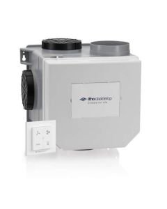 Itho Daalderop ventilatie-unit CVE-S ECO SE | Vochtsensor | RFT-N afstandsbediening | Eurostekker