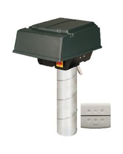 Orcon MPV-10WR pijpdakventilator met RF-bediening