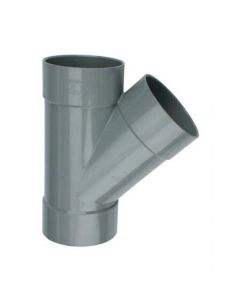 PVC T-stuk 32mm - hoek 45°