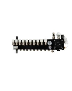 VTE SLIM verdeler vloerverwarming 10-groeps Grundfos pomp