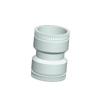 Ubbink Koppelstuk - Flex 80/flex 80 - Pptl