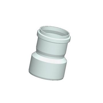 Ubbink Verloop - Spie Ø80/mof Ø80 - Pptl