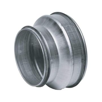 R-Vent spiro safe verloopstuk Ø150-125 mm - Sendmizir verzinkt