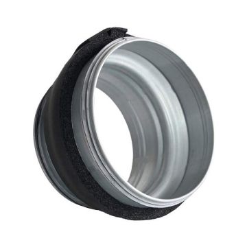 R-Vent spiro safe verloopstuk Ø160-125 mm - met dampdichte isolatie 13 mm