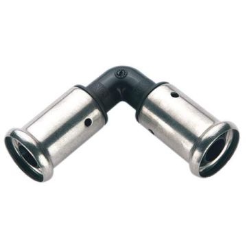 Henco knie 90° 16x16 pers - 1PK-1616