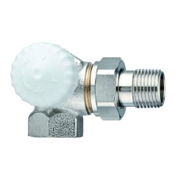 Heimeier Radiatorafsluiter Therm- Afsl- V-exakt Ii- Dubbel Haaks-links- Dn10