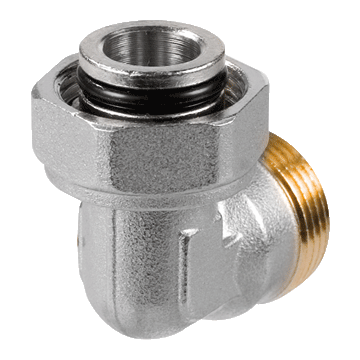 Jaga bocht 90° voor wandaansluiting - M24xM24