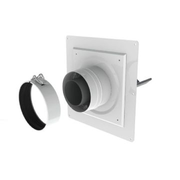 Burgerhout Flex Schachtaans 90°+onderst 80/125