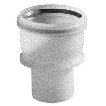 Ubbink Verloop - Spie Ø80/mof Ø100 - Pptl