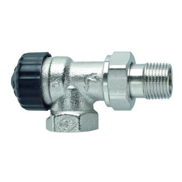 Heimeier Radiatorafsluiter Therm- Radiatorafsl- Omg- Stromingsr- Haaks- Dn15