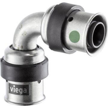 Viega Smartpress bocht 90° 16mm 2x pers - 729844