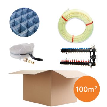 Inhoud vloerverwarmingspakket