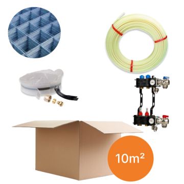 Inhoud vloerverwarmingspakket